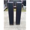Image 1 : TECHNICS TALL SPEAKERS, PAIR - WORK!