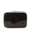 Image 3 : Chanel Vintage Black Patent Leather Timeless Small Vanity Case