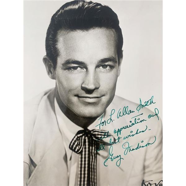 The Adventures Of Wild Bill Hickok Guy Madison signed photo