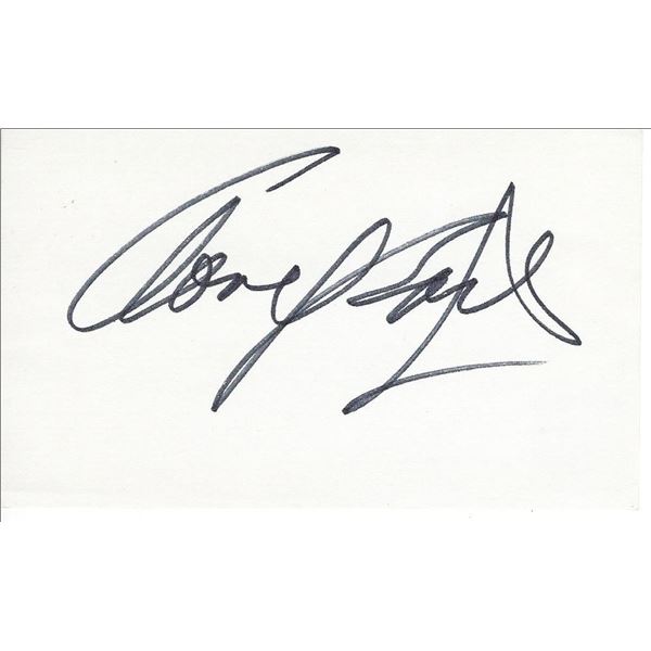 The Ten Commandments Anne Baxter original signature