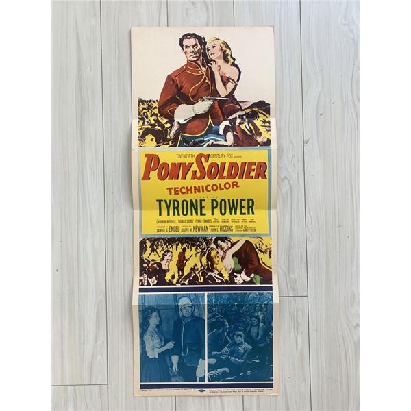 Pony Soldier original 1952 vintage movie poster