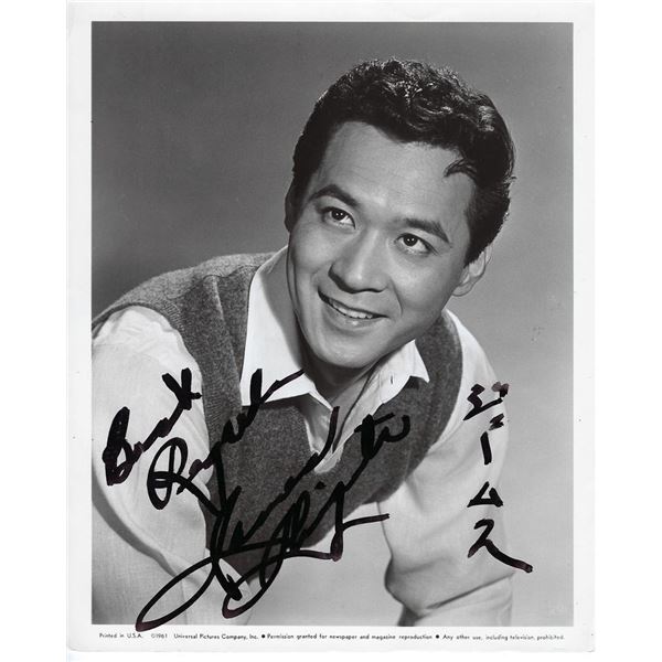 Die Hard James Shigeta Signed Photo