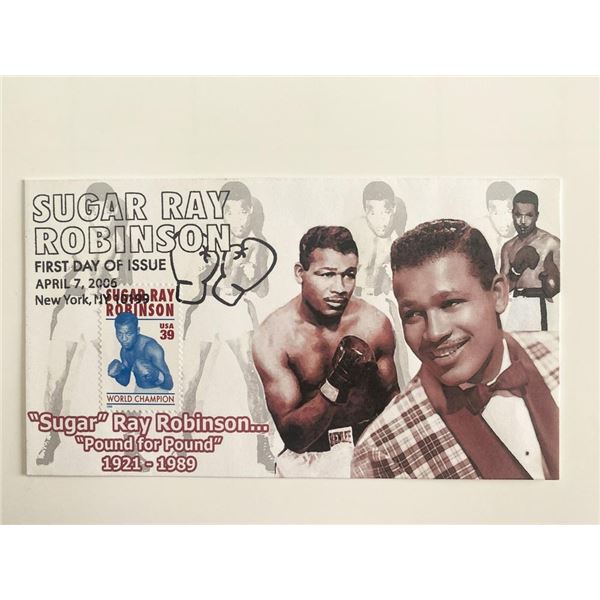 Sugar Ray Robinson first day of issue