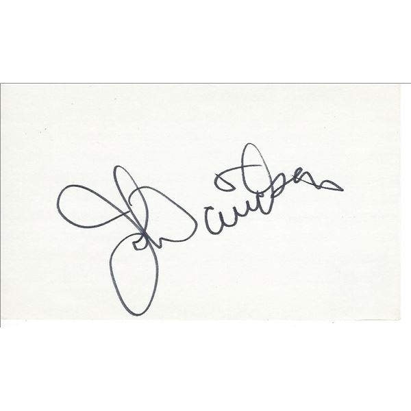 Hollywood Squares John Davidson original signature