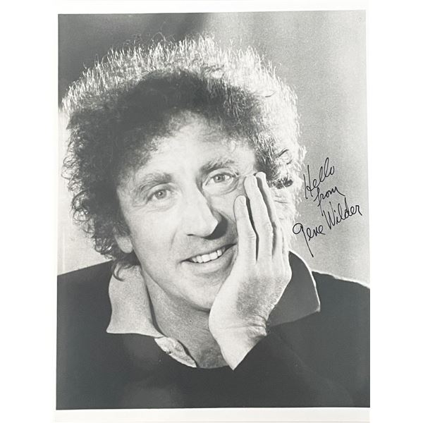 Gene Wilder facsimile  signed photo