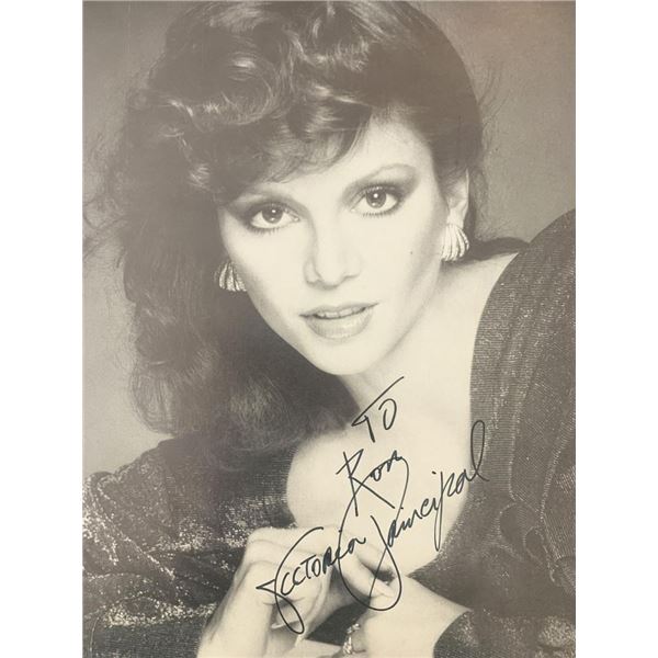 Dallas Victoria Principal signed photo