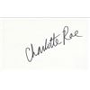 Image 1 : The Facts of Life Charlotte Rae original signature