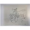 Image 1 : The Flintstones original hand drawn artwork for cartoon