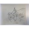 Image 1 : The Flintstones original hand drawn artwork for cartoon