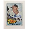 Image 1 : Bill Rigney signed baseball card