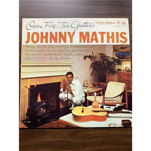 Open Fire, Two Guitars Johnny Mathis Original Album