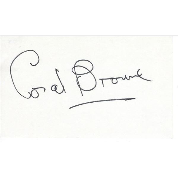 An Englishman Abroad Coral Browne original signature