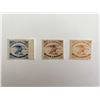 Image 1 : American Letter Mail Company set of 3 stamps
