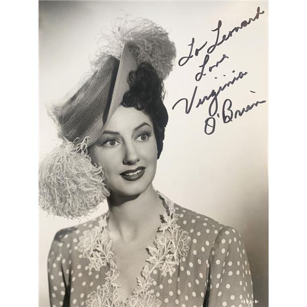 Lady Be Good Virginia O'Brien signed photo