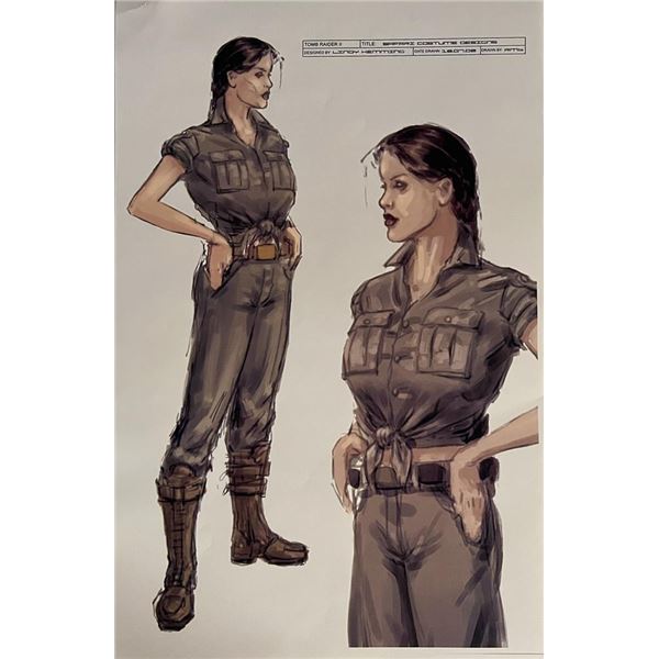 Lara Croft Tomb Raider Paramount Pictures concept art