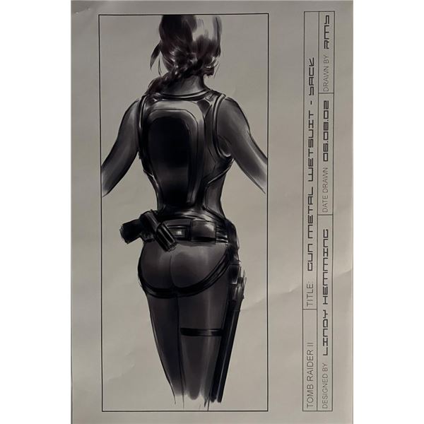 Lara Croft Tomb Raider Paramount Pictures concept art