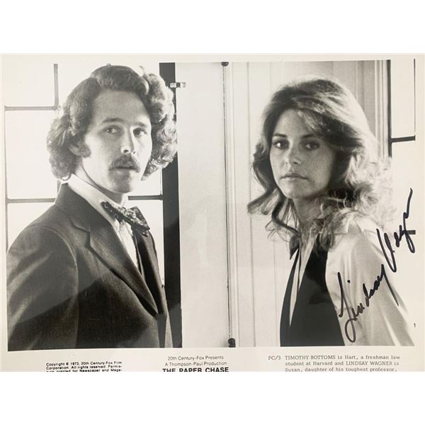 The Paper Chase Lindsay Wagner signed movie photo