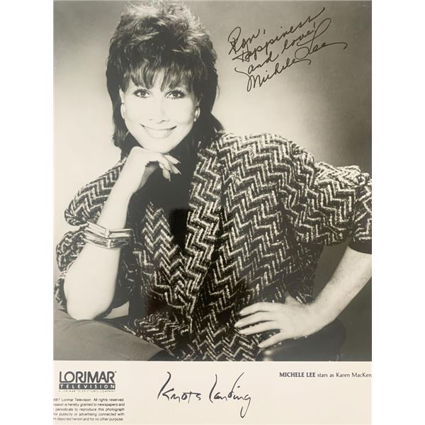 Knots Landing Michele Lee signed photo