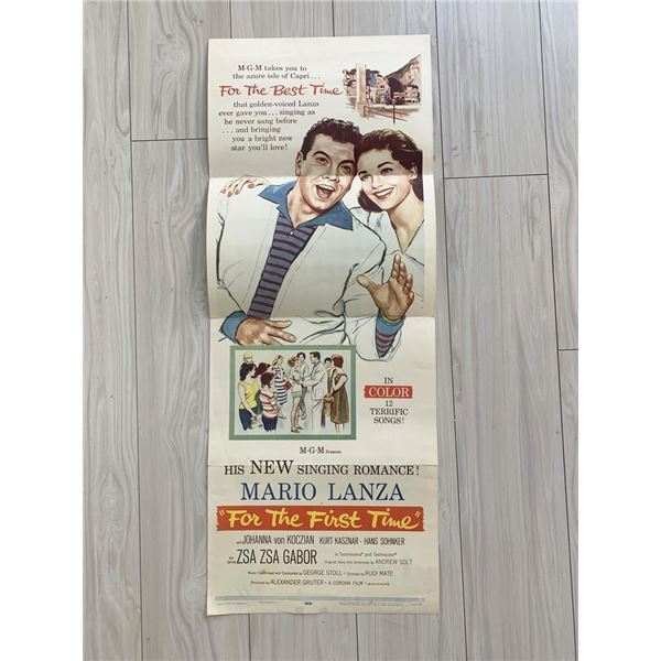 For the First Time original 1959 vintage movie poster