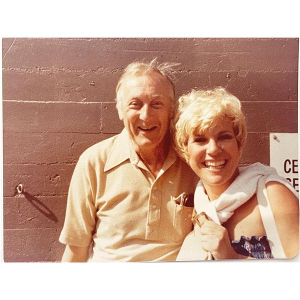 Karen Morrow and fan photo