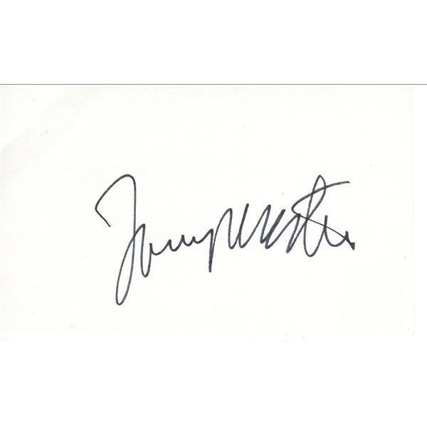 Easy To Love Tony Martin original signature