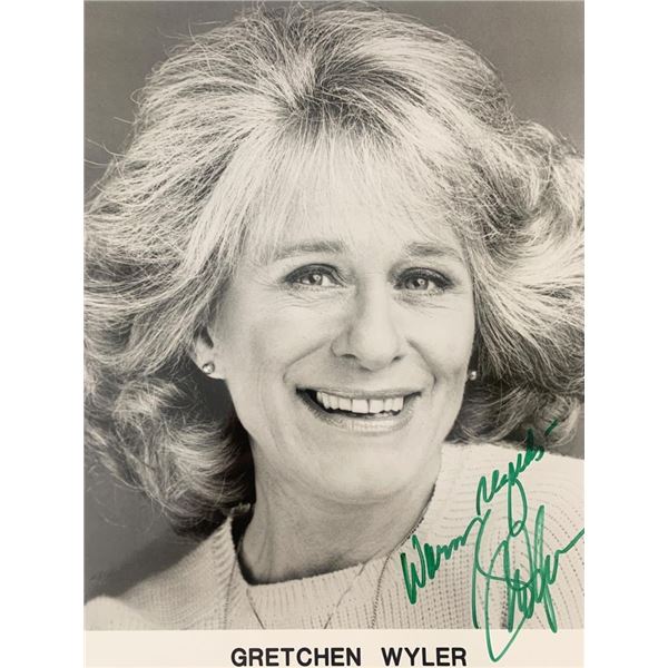 Private Benjamin Gretchen Wyler singed photo