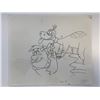 Image 1 : The Flintstones original hand drawn artwork for cartoon