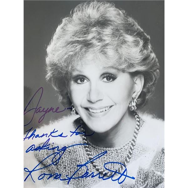 Gossip Columnist Rona Barrett signed photo