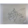 Image 1 : The Flintstones original hand drawn artwork for cartoon