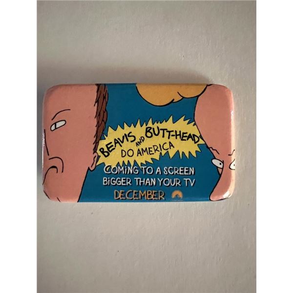 Beavis and Butthead Do America pin