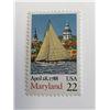 Image 1 : 1987 22c Bicentenary Statehood: Maryland Stamp