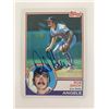 Image 1 : Bob Grich signed baseball card