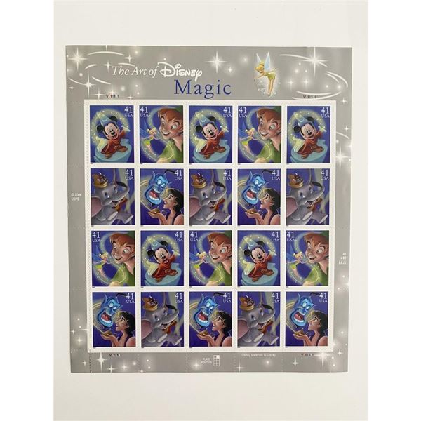 The Art of Disney Magic stamps
