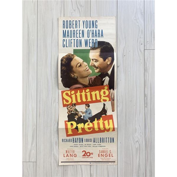 Sitting Pretty original 1948 vintage movie poster