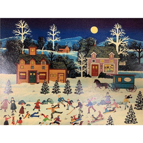 Wooster Scott signed serigraph.