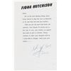 Image 1 : Guiding Light Fiona Hutchison signed letter