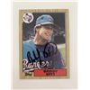 Image 1 : Bobby Witt signed baseball card