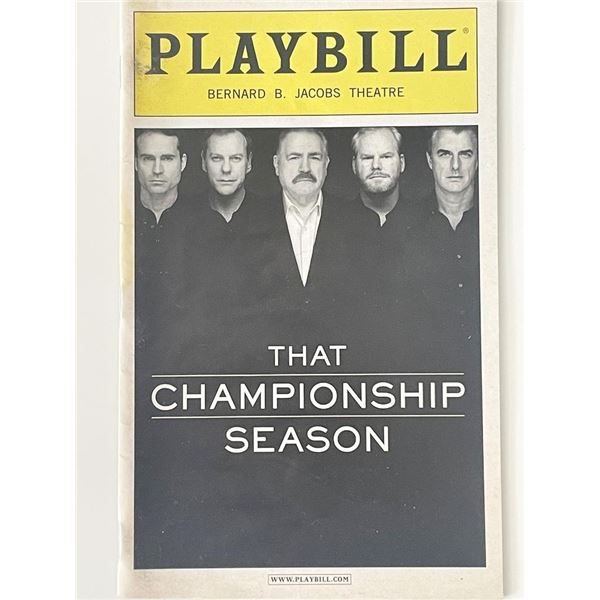 That Championship Season  Playbill