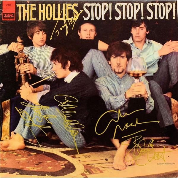 The Hollies signed album