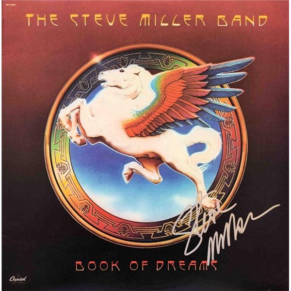The Steve Miller Band signed Book of Dreams  album