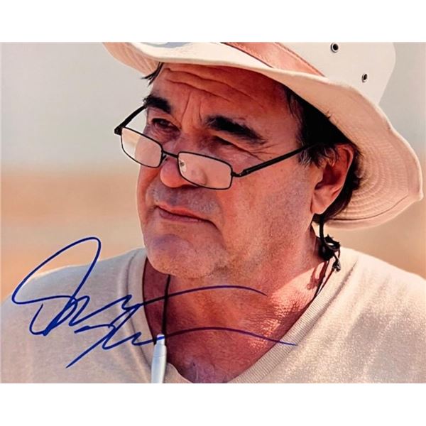 Platoon Director Oliver Stone Signed Photo