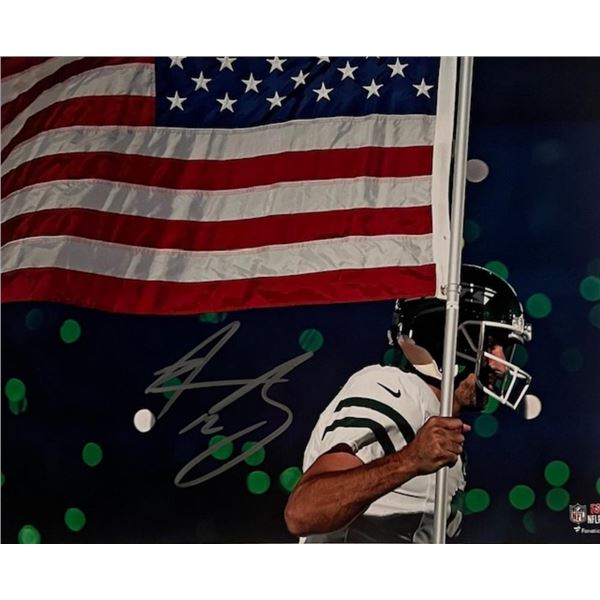 NY Jets Aaron Rodgers Signed Photo