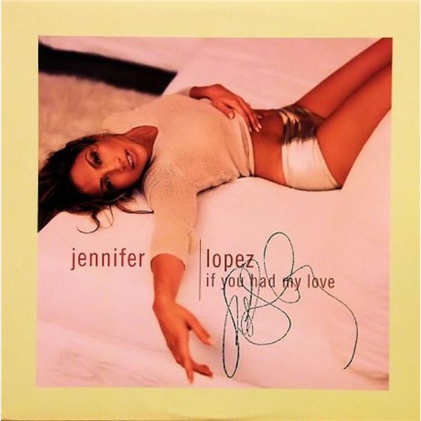 Jennifer Lopez signed If You Had My Love album
