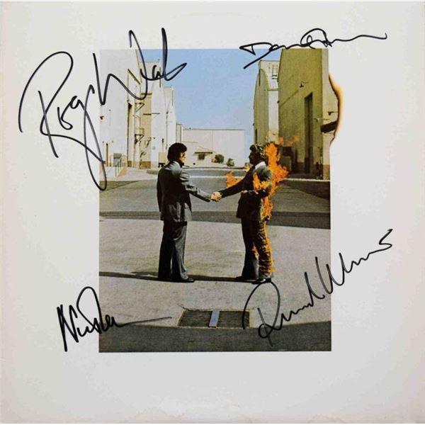 Pink Floyd signed Wish You Were Here album