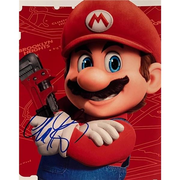 Super Mario Charles Martinet Signed Photo