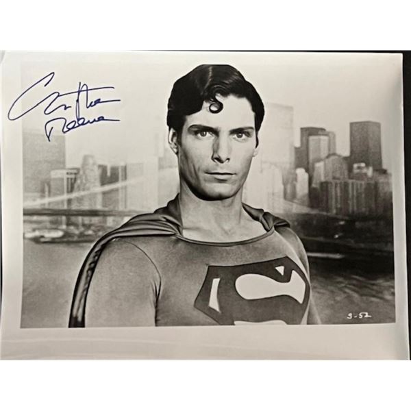 Superman's Christopher Reeve Signed Photo
