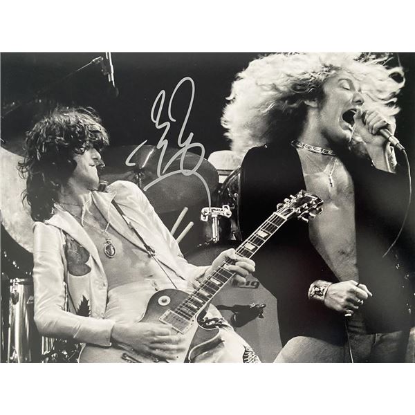 Led Zeppelin Jimmy Page signed photo