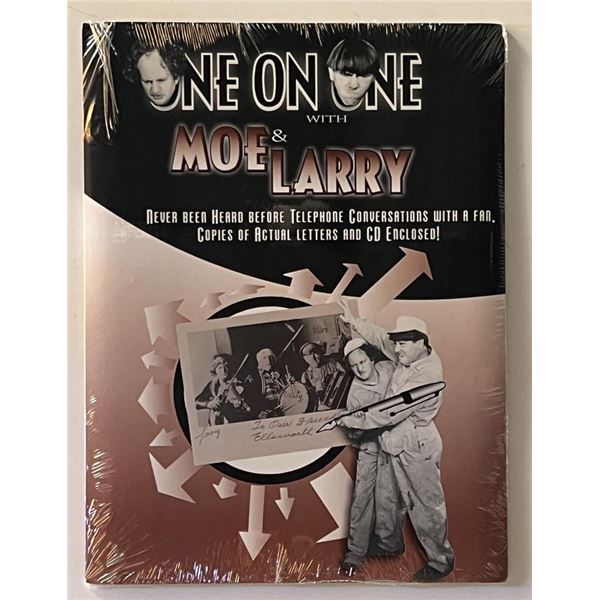 One on One with The Three Stooges Moe and Larry Collector CD and Copies of Letters