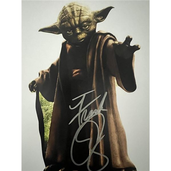 Star Wars Frank Oz Yoda signed photo