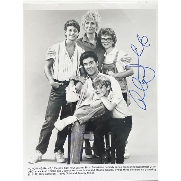 Growing Pains Alan Thicke signed photo